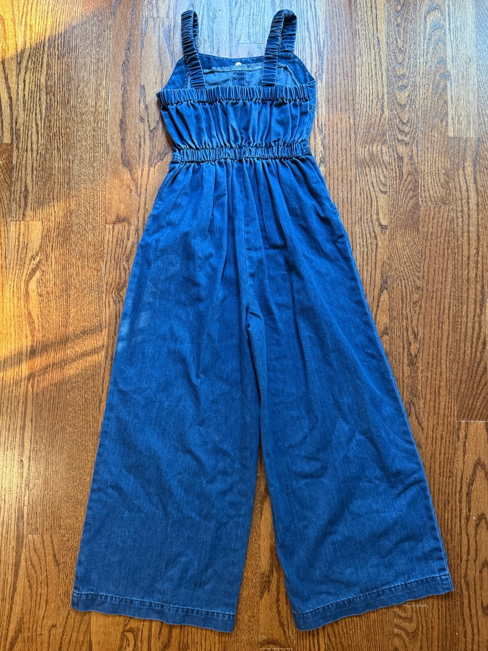 Habitual Denim Wide-Leg Jumpsuit Sz 10 - Picture 5 of 6